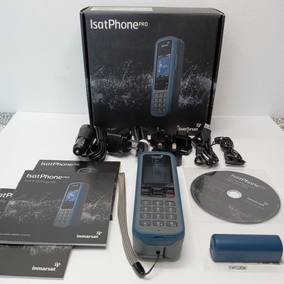Inmarsat IsatPhone Pro Satellitentelefon globale Abdeckung getestet Versand...