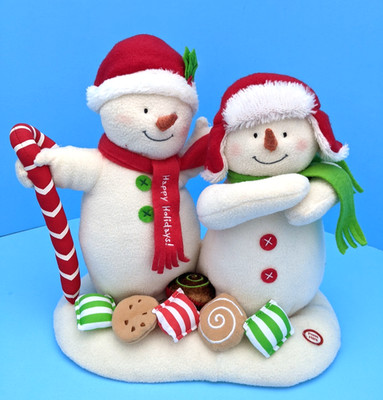 Hallmark Jingle Pals Animated Snowman ''Hungry For Sweets Candy'' Animated  VIDEO