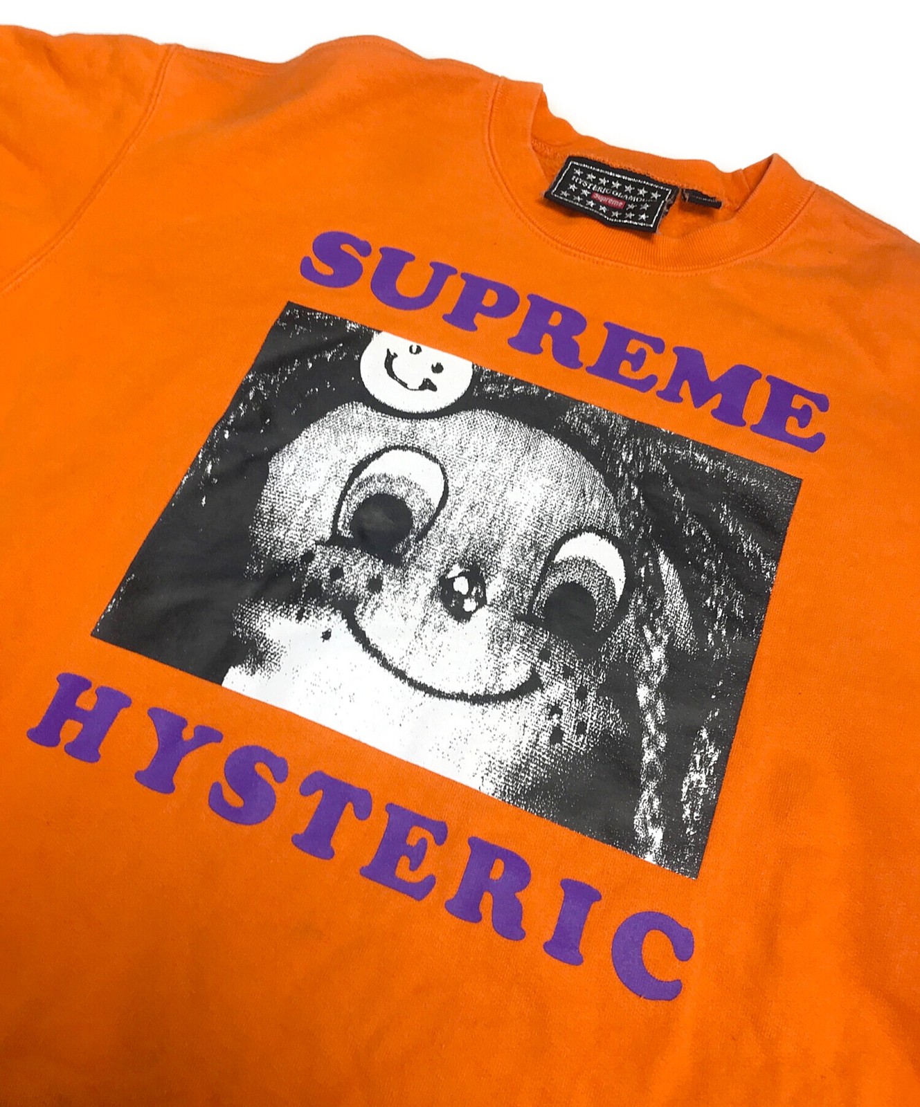 SUPREME × Hysteric Glamour Sweatshirts Size: S Orange Men thumbnail 8