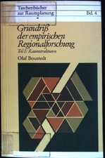 Grundriss der empirischen Regionalforschung; ...