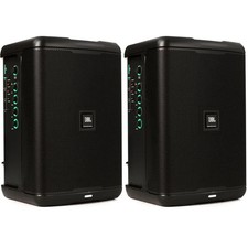 JBL EON One Compact Portable PA Speaker Pair with Rechargeable Battery