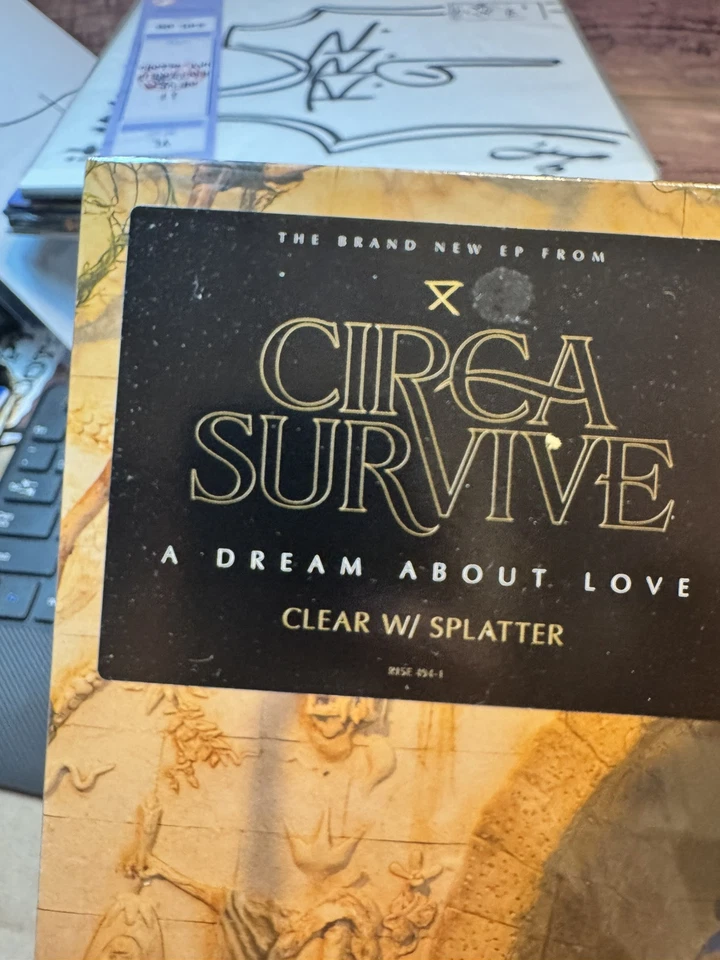 Circa Survive: A Dream About Love Clear w/Splatter Vinyl /1250 SEALED - Image 4 of 4