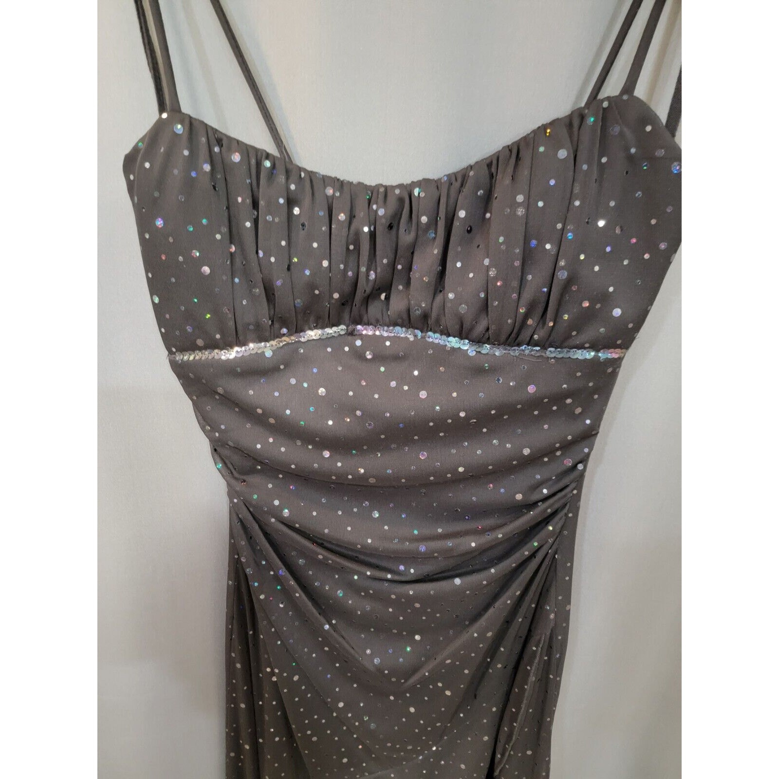 Ruby Rox Junior Black Sequin Formal Party Prom Dr… - image 4