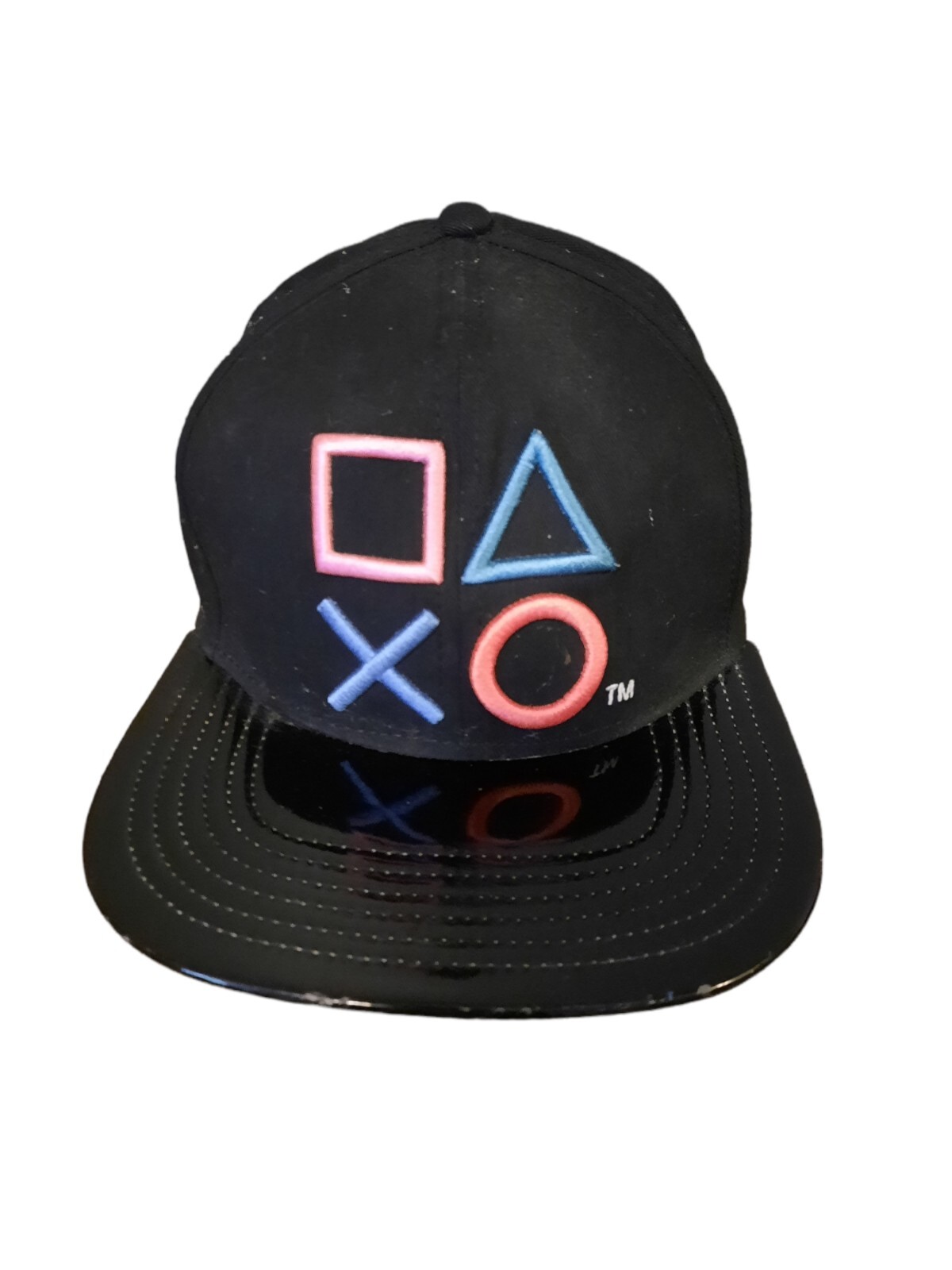 Playstation 3D Embroidered Button Adjustable Snap… - image 1