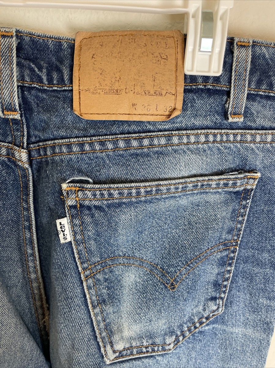 Levi's WHITE TAB Jeans 36x32 Vintage 1960's | eBay