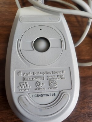 Vintage Original Apple Macintosh Desktop Bus Mouse II M2706
