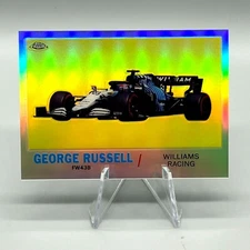2021 Topps Chrome F1 George Russell FW43B #T61-GR