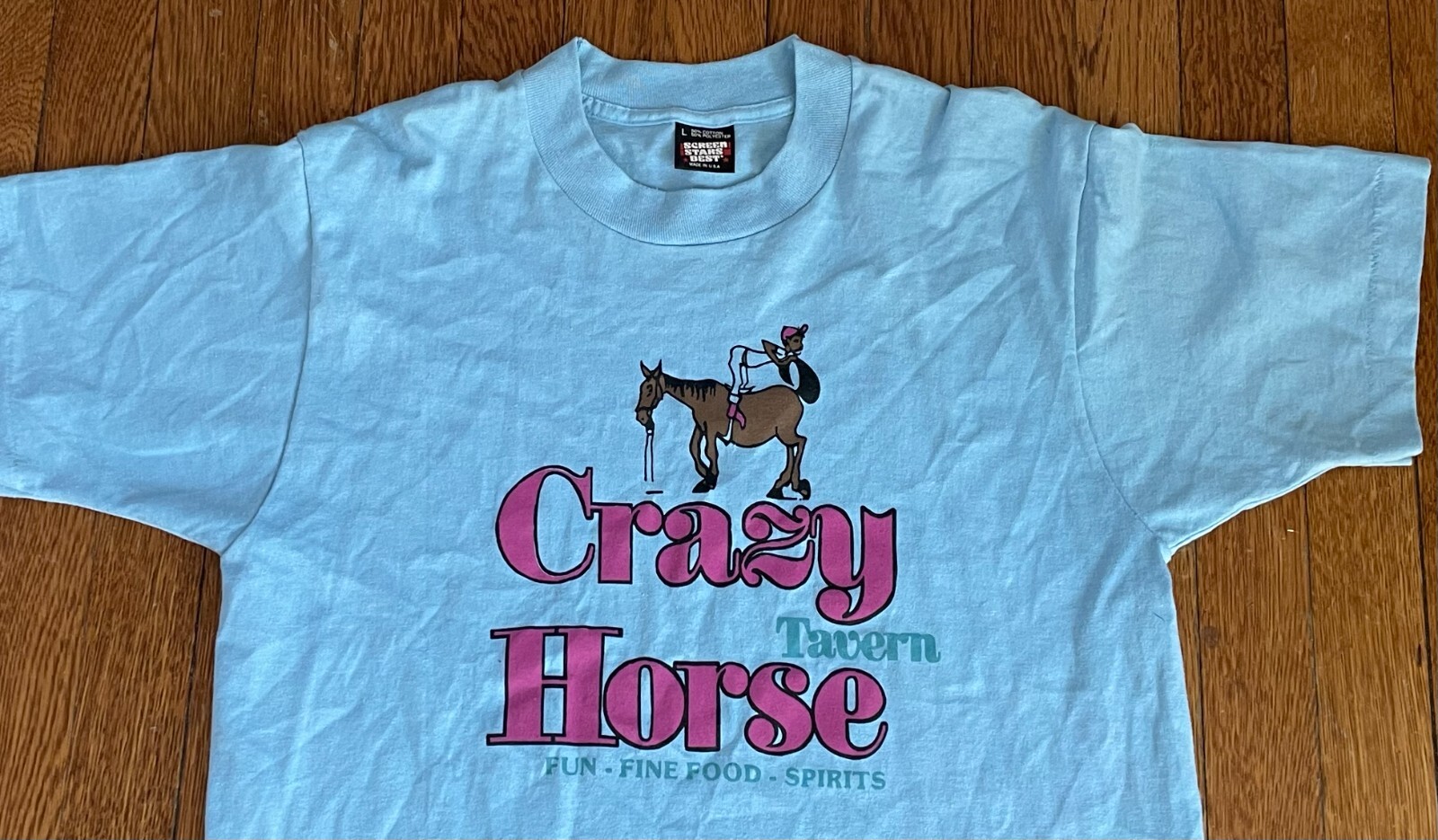 Vintage 1990s Crazy Horse Tavern Travel Tourism 90s C… Gem