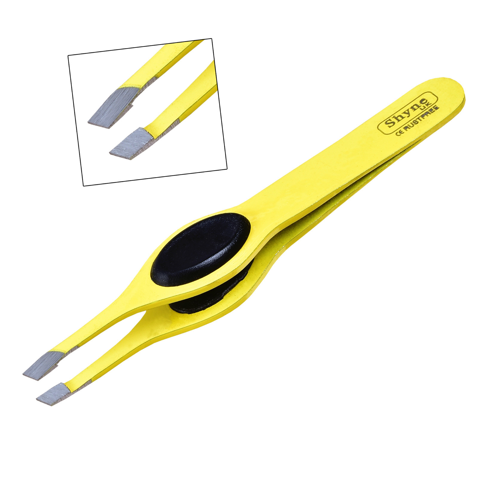 PROFESSIONAL SLANTED GRIPPY EYEBROW TWEEZERS HAIR BEAUTY TWEEZER GRIPPED eBay