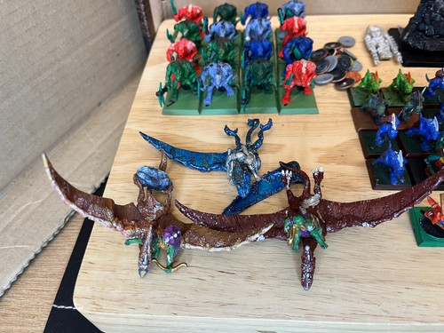WFB Lizardmen Starter Army Warhammer Fuera de imprenta Juegos Taller Seraphon Slann Salamader - Imagen 5 de 10