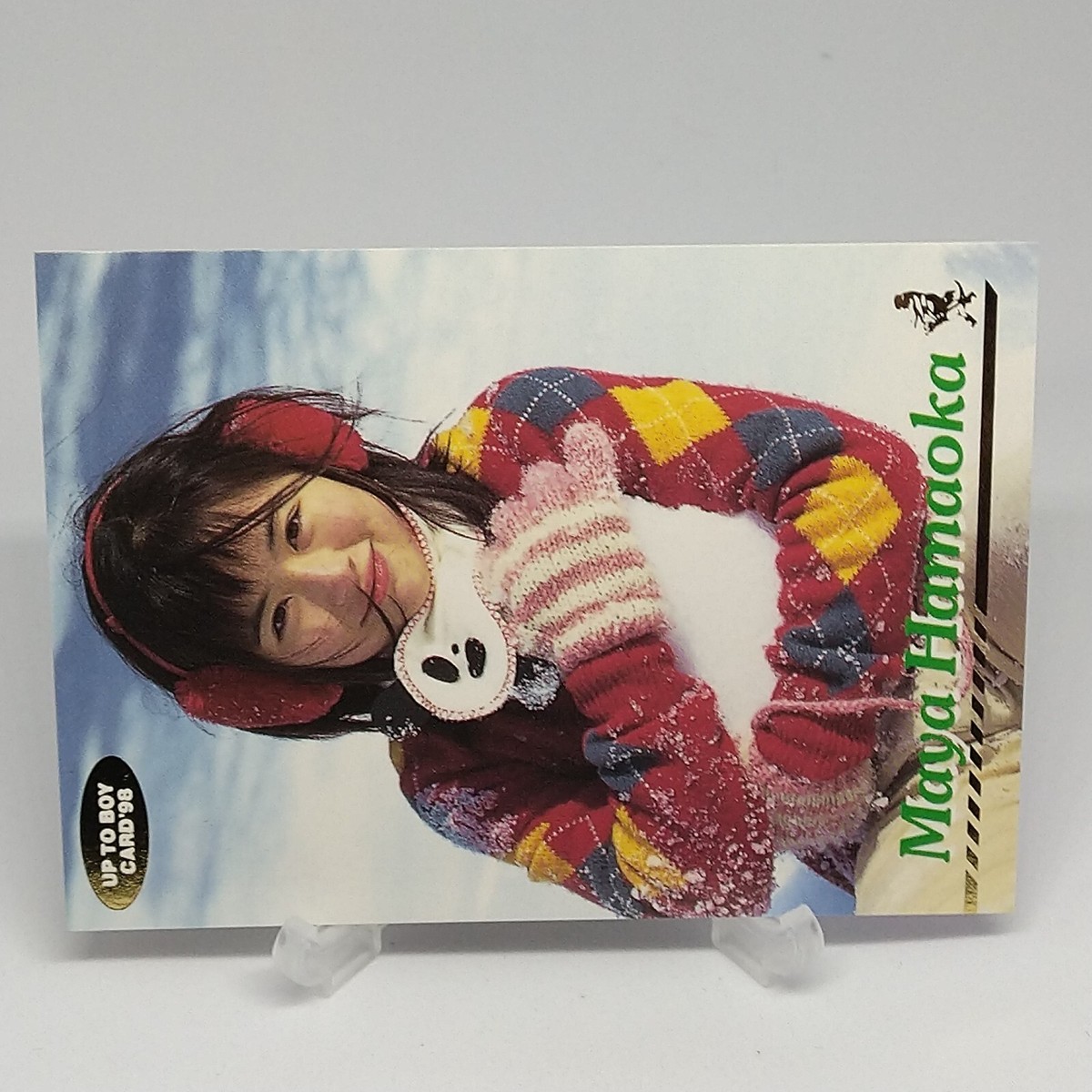 Maya Hamaoka Up to Boy Trading Card '98 No.006 Wani Books Japanese