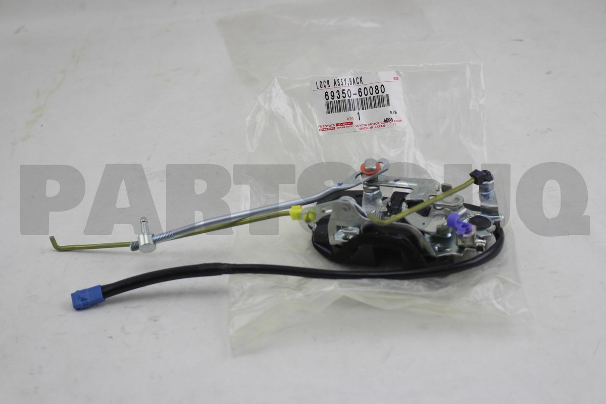 6935060080 Genuine Toyota LOCK ASSY, BACK DOOR 69350-60080 | eBay