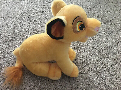 Lion King Simba Disney Plush Talking Roaring 12 inch Stuffed Animal Hallmark | eBay
