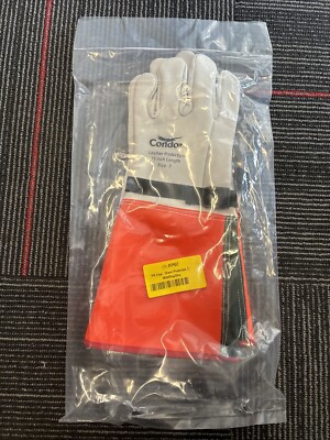 Condor Leather Lineman Electrical Protector Work Gloves : 15 In Size 7