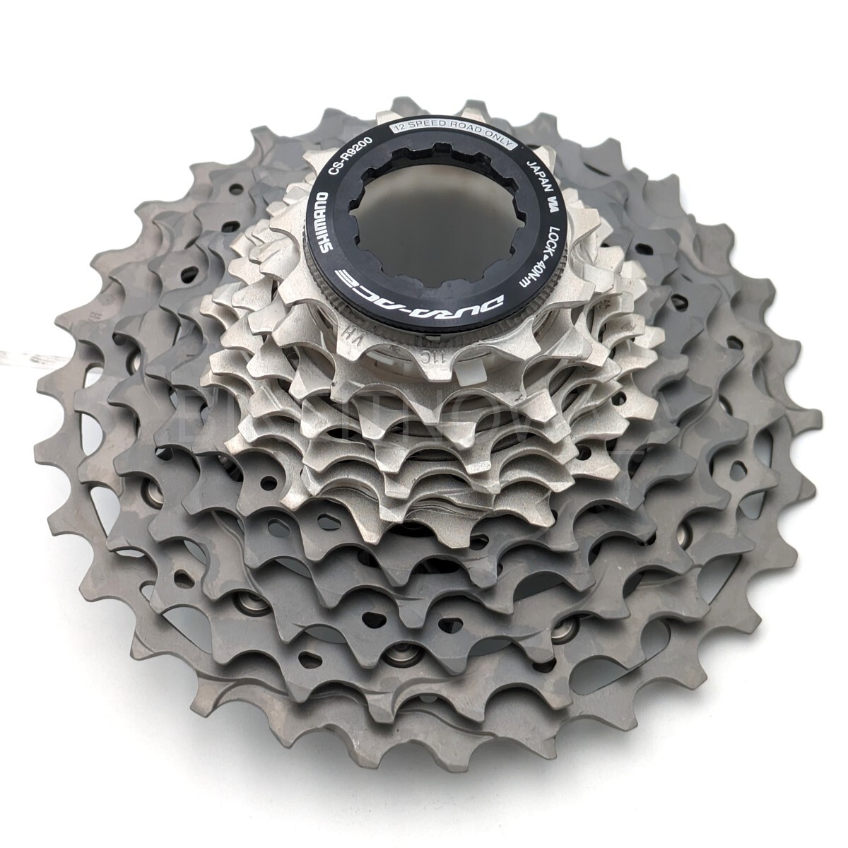 Shimano DURA-ACE CS-R9200-12 Cassette, 11-30T, 12-Speed, HYPERGLIDE+