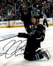 San Jose Sharks Logan Couture Signed Autographed 8x10 photo COA #2