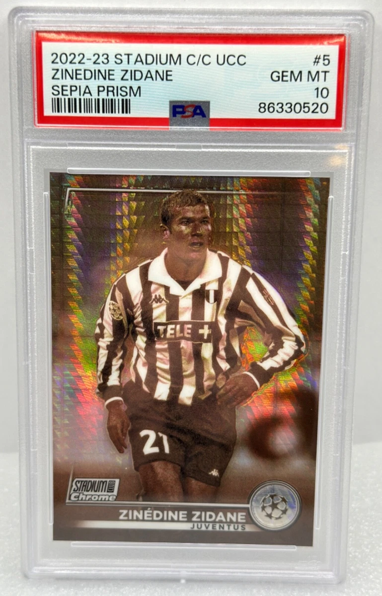2022-23 Topps Stadium Club Chrome Uefa Club Competitions Zinedine