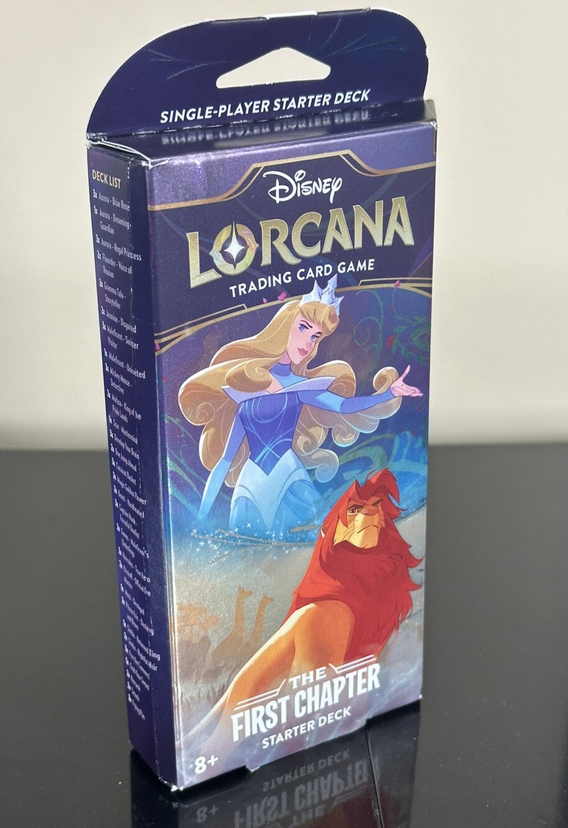新品lorcana the first chapter staster deck Amazon.com: Ravensburger Disney Lorcana TCG: The First
