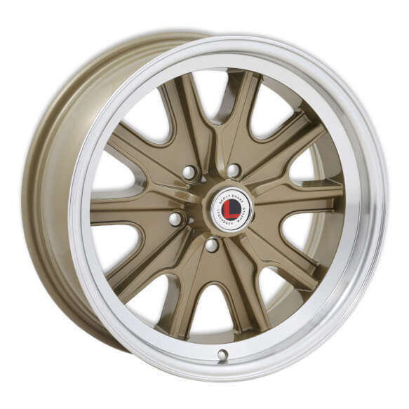 LEGENDARY WHEELS LW90 Rim 15X7 4X114.3 Offset 6.95 Gold (Quantity of 4)