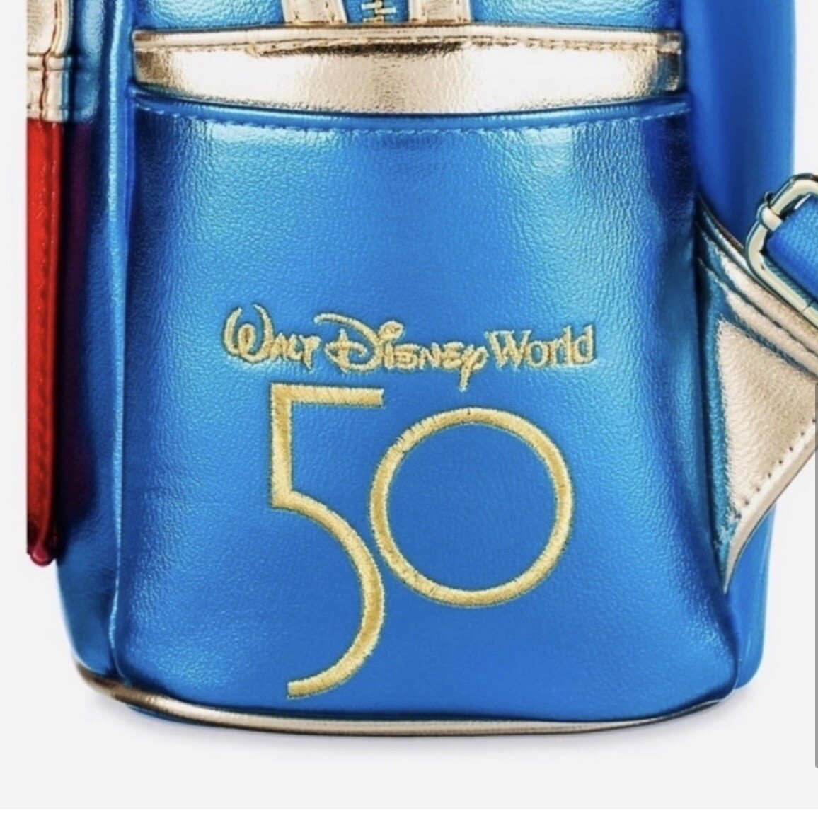 Walt Disney World 50th Anniversary Dumbo Loungefly Backpack  display picture 3