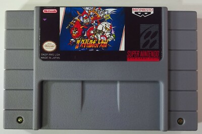 Super Robot Wars English Translation SNES Super Nintendo Taison