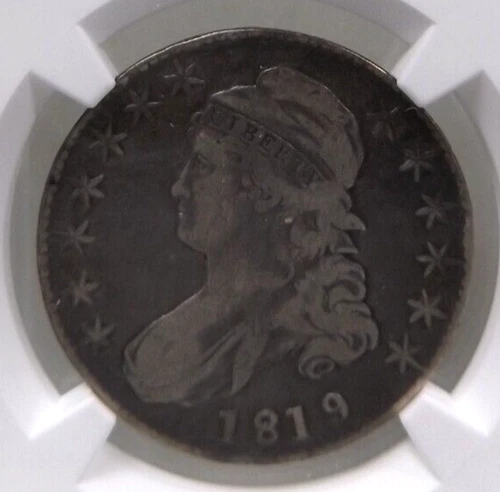 1819 Capped Bust Half Dollar - NGC F12 - #2160310-016
