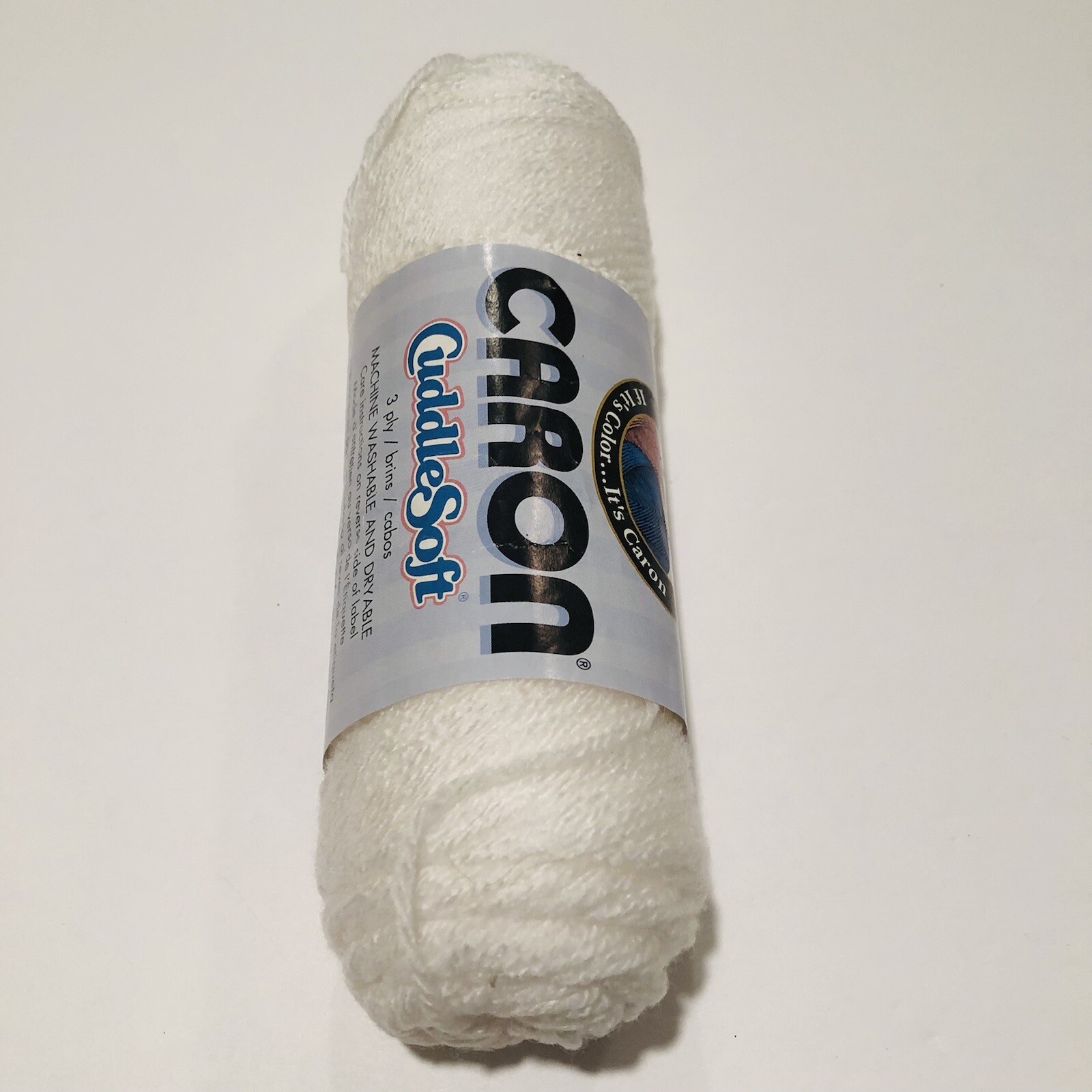 Caron Cuddle Soft Acrylic Baby Yarn C 2701 White Dye Lot 68179 USA 3 PLY USA NEW eBay