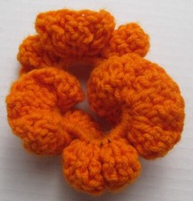 New Handmade Scrunchie - Orange