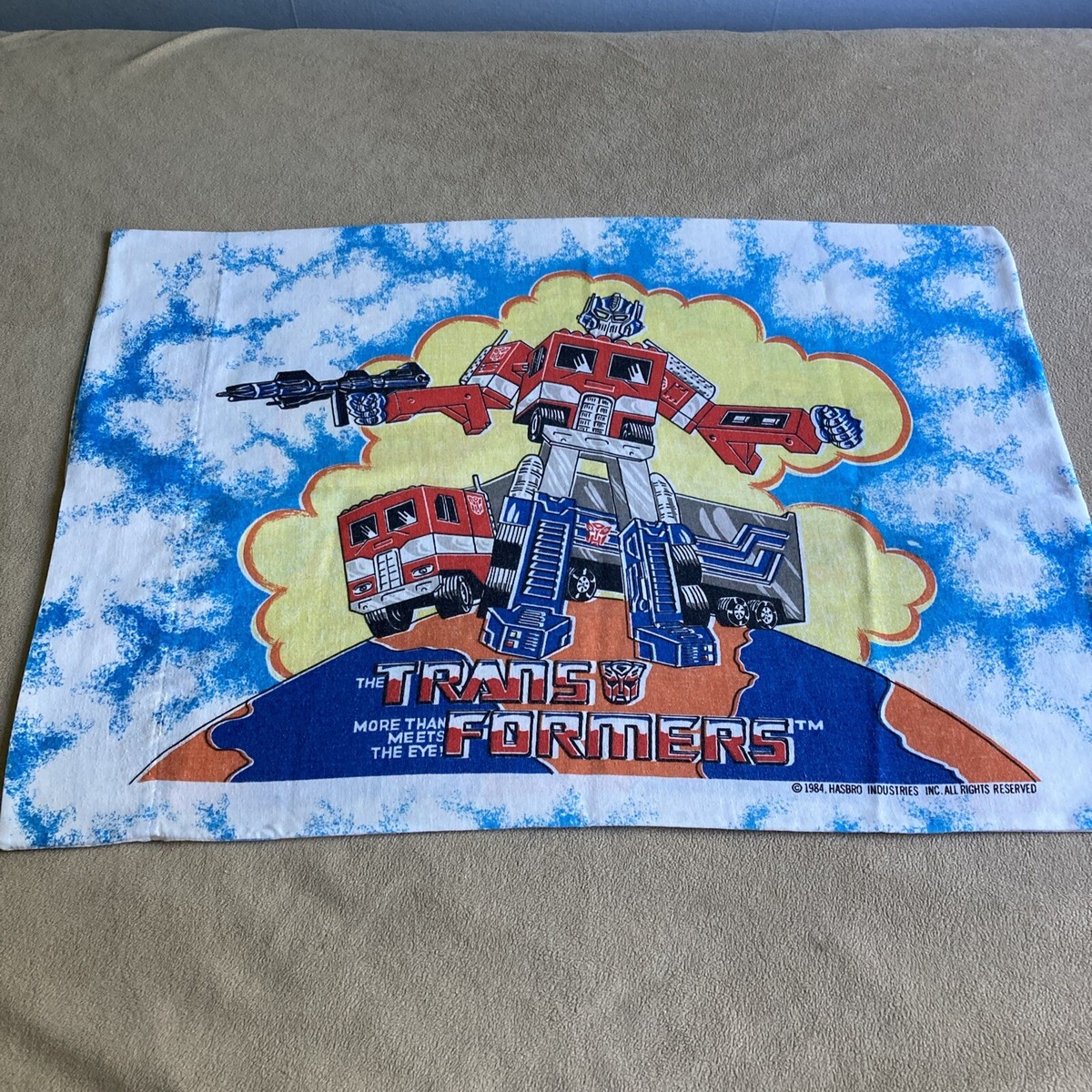 80' Transformers flat sheetsトランスフォーマーシーツ 80' Transformers flat sheetsトランスフォーマーシーツ