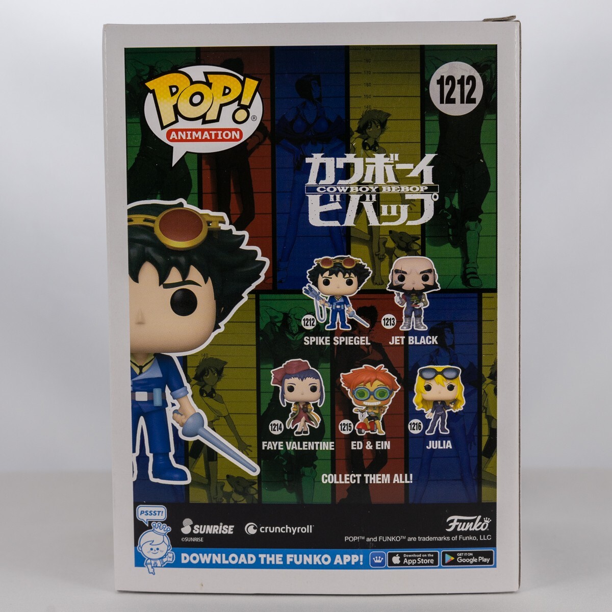 Funko Pop! Animation: Cowboy Bebop Spike Spiegel with Weapon and