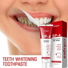 SP-4 Probiotic Whitening Toothpaste Brightening Fresh Breath Stains Removin L3A6