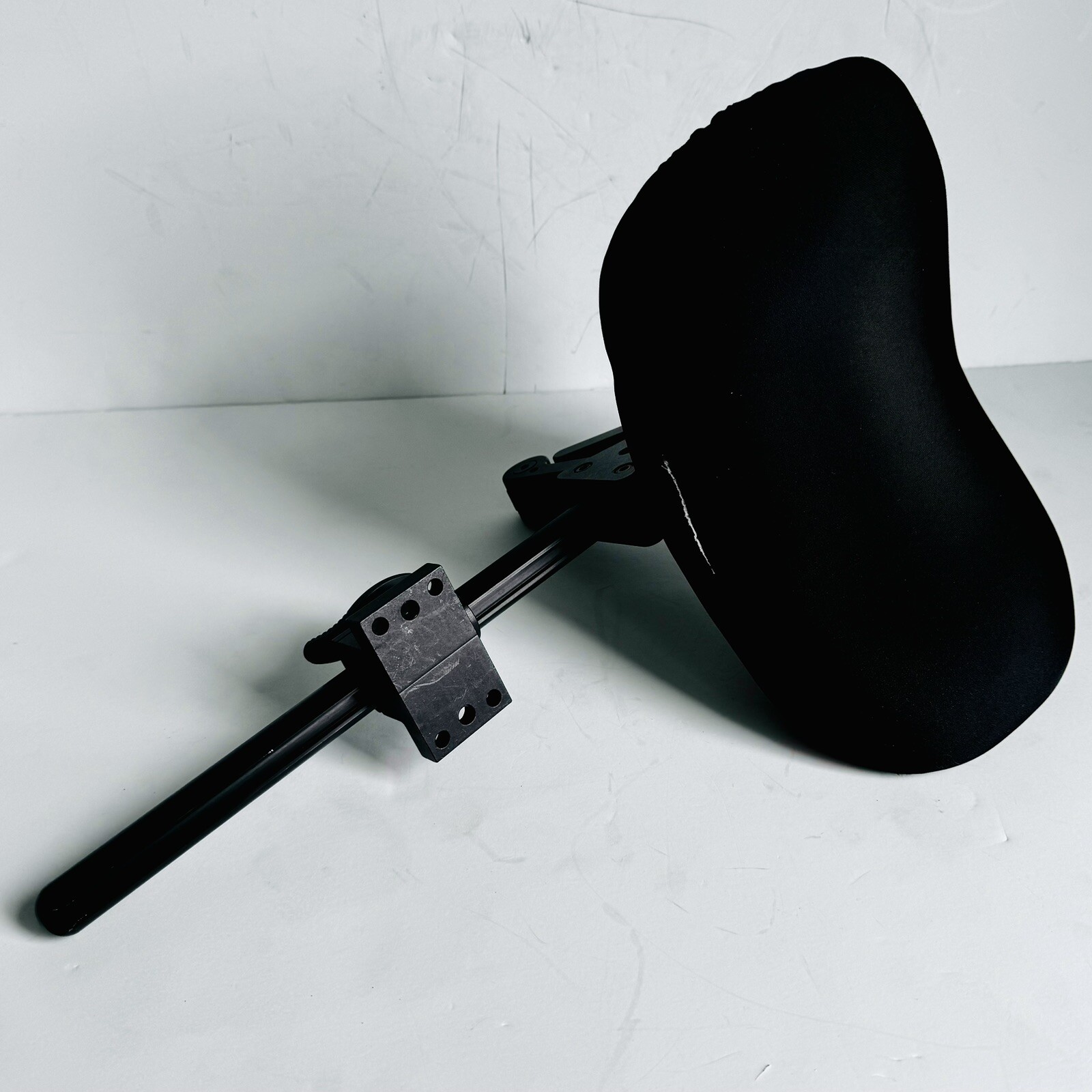 Gel Wheelchair Headrest w/ Mount Bracket Black Head Rest for Stealth