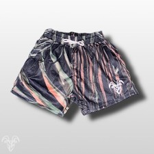 Tiger Clawed Themed Mesh Gym Shorts - 5 inch inseam shorts / graphic shorts