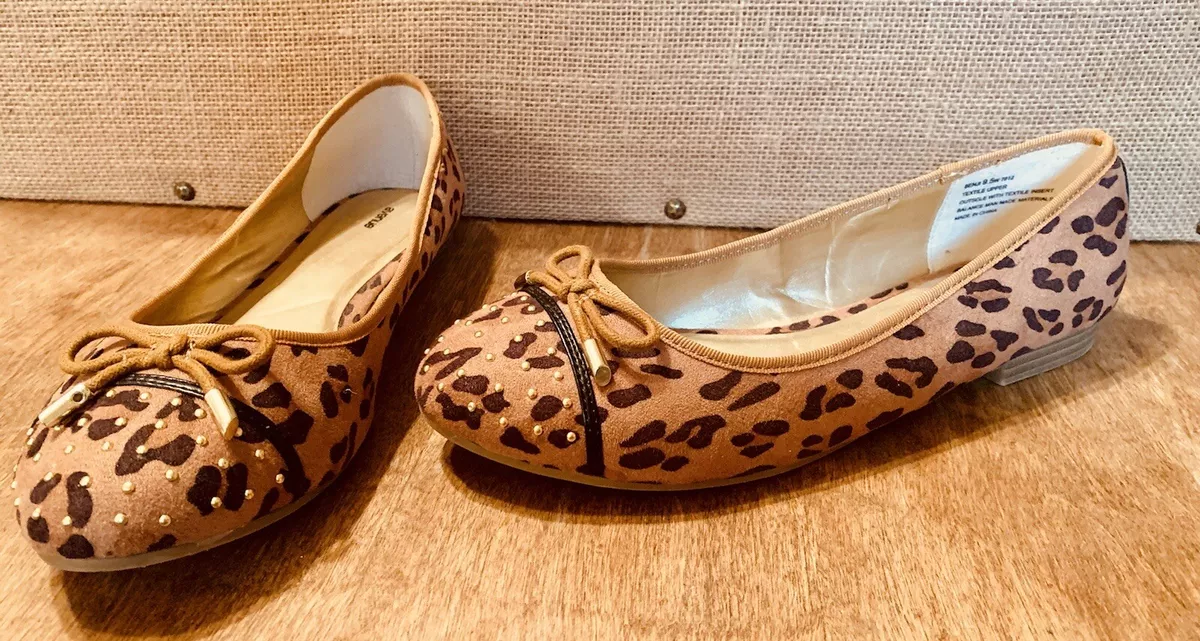Animal print clearance flat shoes uk