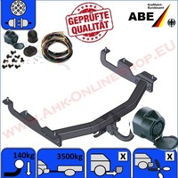 AHK ES13 FüR Jeep Grand Cherokee II WJ WG 1999 AnhäNgerkupplung E-Satz Komplett