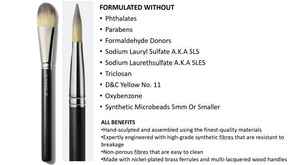 MAC 190 Foundation Brush - Image 4 of 4