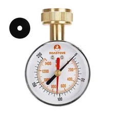 2-1/2" Water Pressure Test Gauge,House Water Pressure, Gauge,Garden Hose Pressu