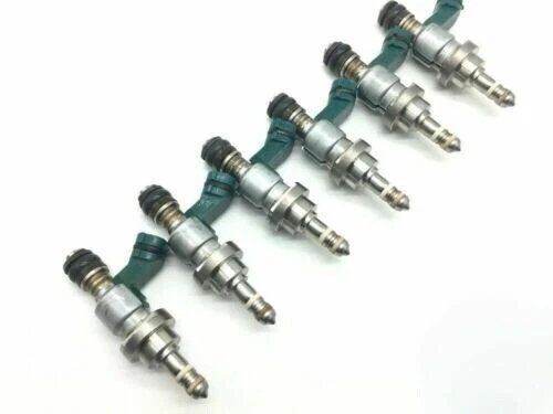 Nuevos inyectores de combustible OEM Denso x6 para Lexus IS250 2006-2015 2,5 L V6, GS300 3,0 L V6 Foto 3 de 4