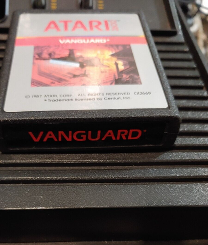 Vanguard for ATARI VCS 2600 (Modul - Silverlabel) CX2669 (1981) Classic Game - 第 2/3 張圖片