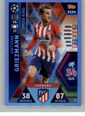 2018-19 Topps UEFA Champions League Match Attax #34 Antoine