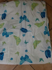 Pottery Barn Teen "Blue/Green Butterflies" Twin Duvet