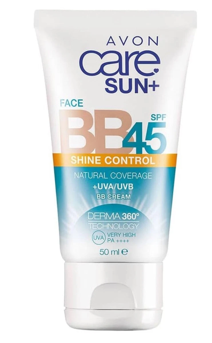 Avon Care Sun+ Face BB45 SPF Shine Control UVA/UVB cream - Discontinued by Avon