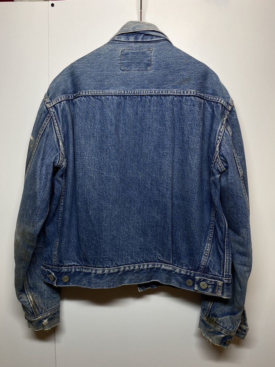 Vintage 1960's Levi's 517 XX 2nd Big E Denim Jacket Blue Vintage 1960's Levi's 517 XX 2nd Big E Denim Jacket Blue