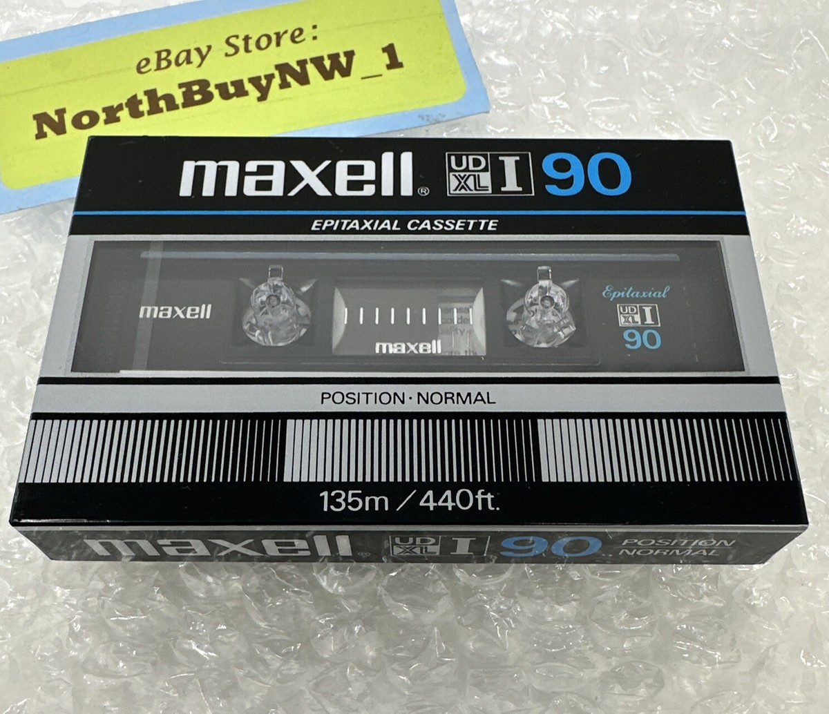 RARE* NOS MAXELL UD XLI 90 Cassette Tape JAPAN UDXL1 UDXLI RARE* NOS MAXELL UD XLI 90 Cassette Tape JAPAN UDXL1 UDXLI