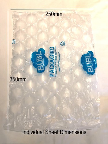 Extra Large Bubble Wrap Pre Inflated Air Cushion Roll Packaging Removals Moving - Picture 2 of 8