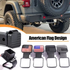 4-Way Flat Tow Trailer Hitch Cover Receiver Tube Plug Cap Fit Chevy Pickup Truck