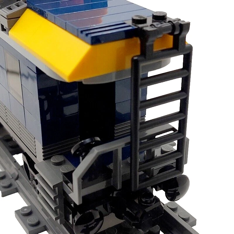 Made With LEGO® Bricks Train Caboose Guard Luggage Wagon Carriage 60336 60198 A - Image 4 of 4