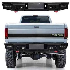 Vijay New Steel Rear Bumper For 1992-1996 Ford Bronco Wled Lights D-rings