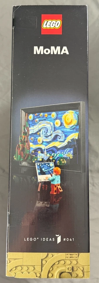 Lego Ideas Vincent Van Gogh The Starry Night Set #041 MoMA - NEW SEALED IN BOX - Image 3 of 4