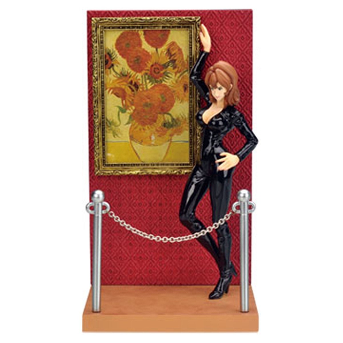 Ichibankuji Lupin The 3rd Fujiko Mine Figure With Model Bike - 20cm Collectible